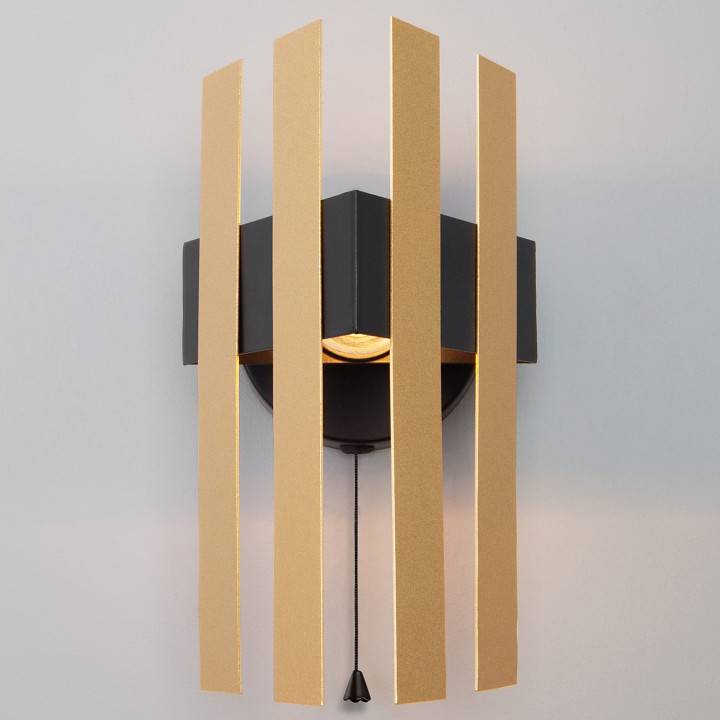 Бра Eurosvet Spada черный 70116/1