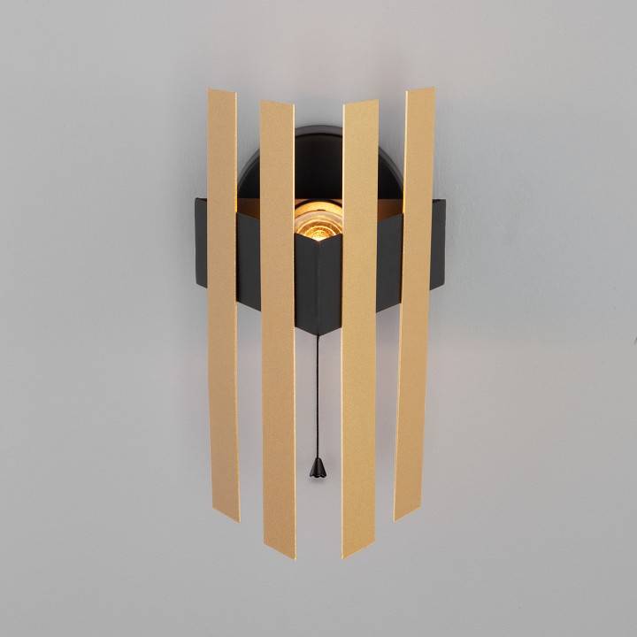 Бра Eurosvet Spada черный 70116/1