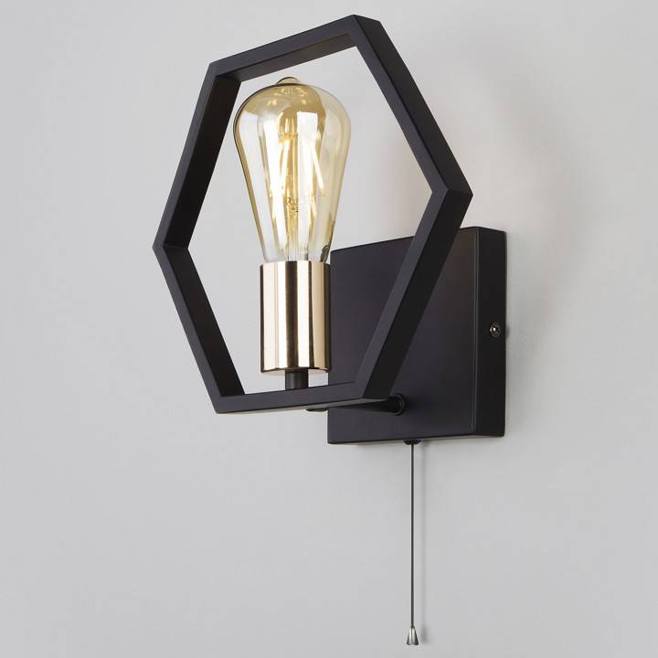 Бра Eurosvet Arnia 70117/1 черный 70117/1