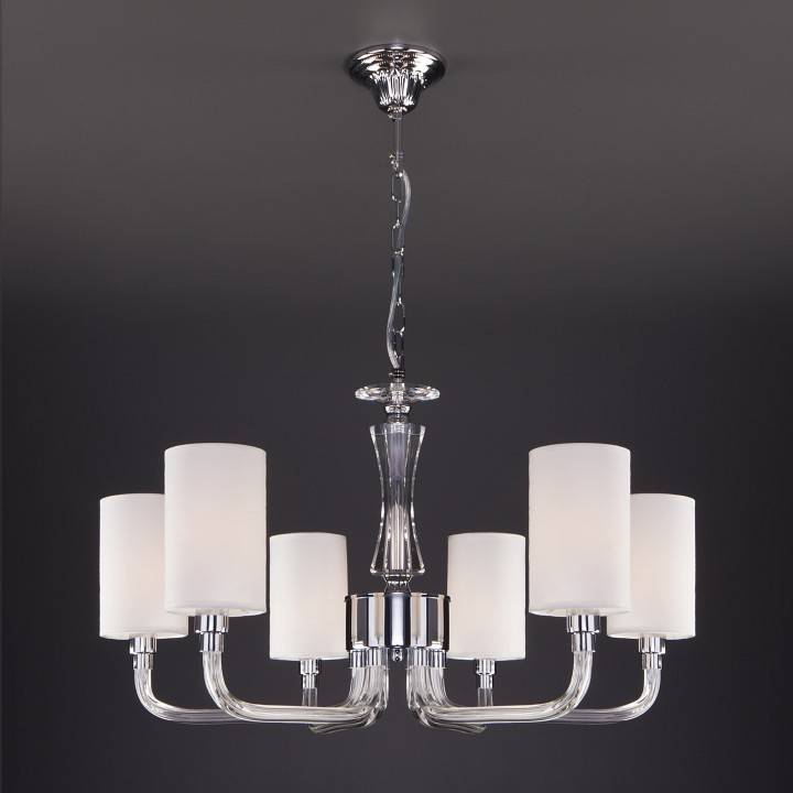 Подвесная люстра Eurosvet Catania хром Smart 60120/6