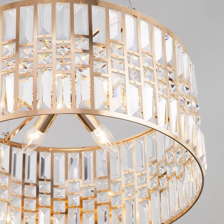 Подвесной светильник Eurosvet Lory 10125/5 золото Strotskis Smart 10125/5