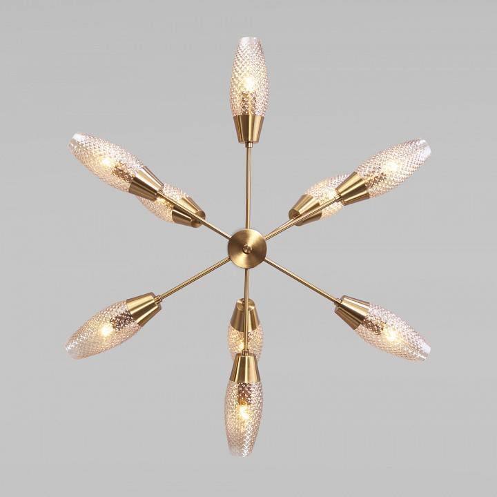 Люстра на штанге Eurosvet Thalia 60140/9 золото 60140/9