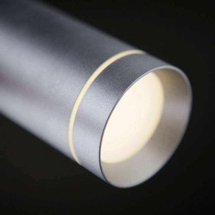 Подвесной светильник Eurosvet Topper 12 Вт 4200 K хром матовый DLR023