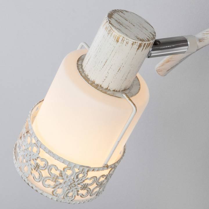 Спот Eurosvet Silvia 20025/2 белый с золотом/хром