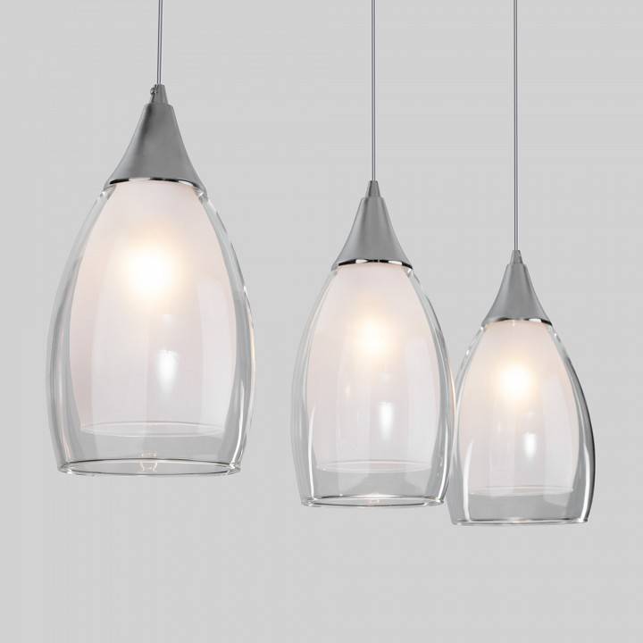 Подвесной светильник Eurosvet Cosmic хром 50285/3