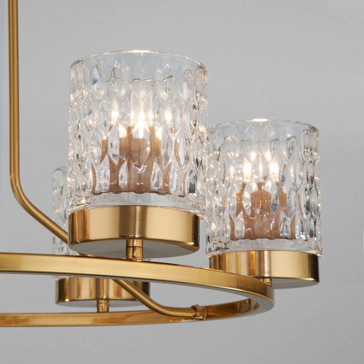 Люстра на штанге Eurosvet Calle 60127/6 латунь 60127/6