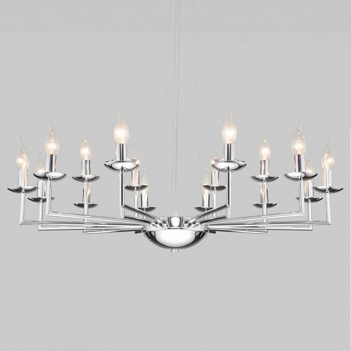 Подвесная люстра Eurosvet Cariso хром 60150/18