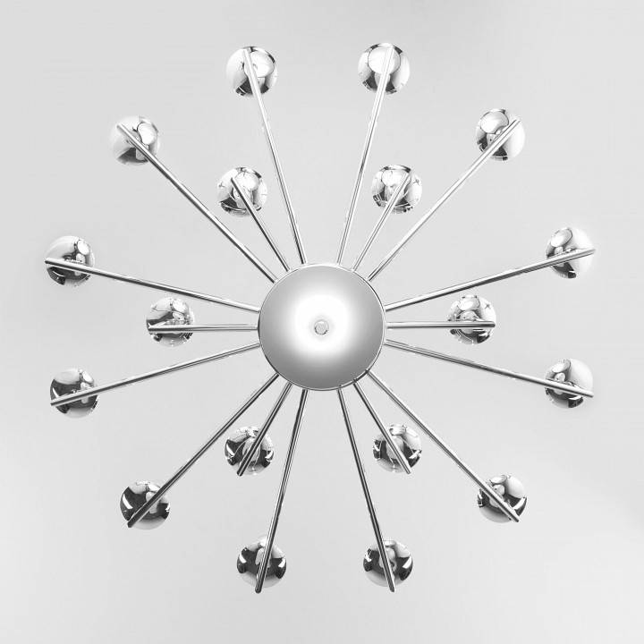 Подвесная люстра Eurosvet Cariso хром 60150/18