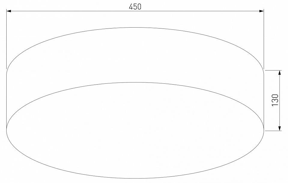 Накладной светильник TK Lighting Rondo White 1086