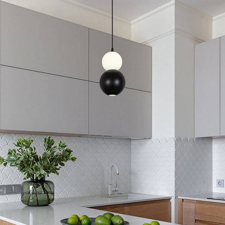 Подвесная люстра Eurosvet Polar 50250/1 LED черный 50250/1