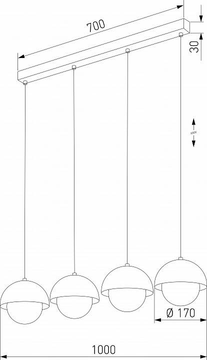 Подвесной светильник TK Lighting Bono 10213 Bono