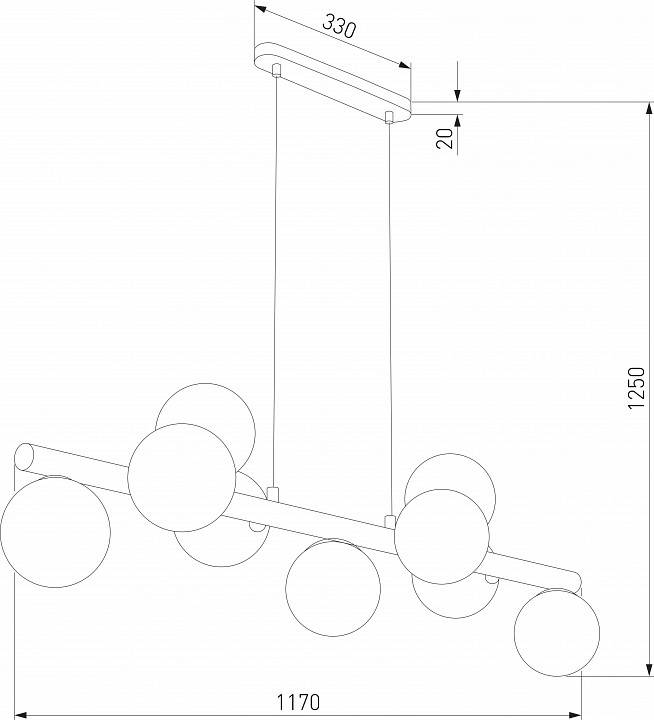 Подвесной светильник TK Lighting Estera Wood 10273 Estera Wood