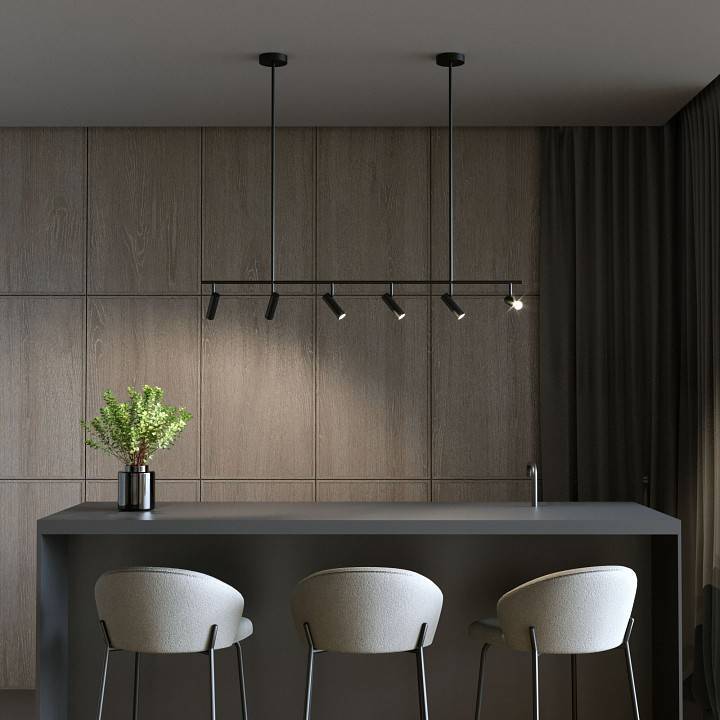 Светильник на штанге Eurosvet Epiphania 20252/6 LED черный