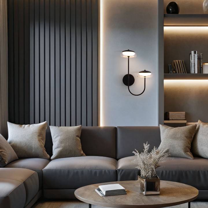 Бра Eurosvet Fungo 50388/2 LED черный