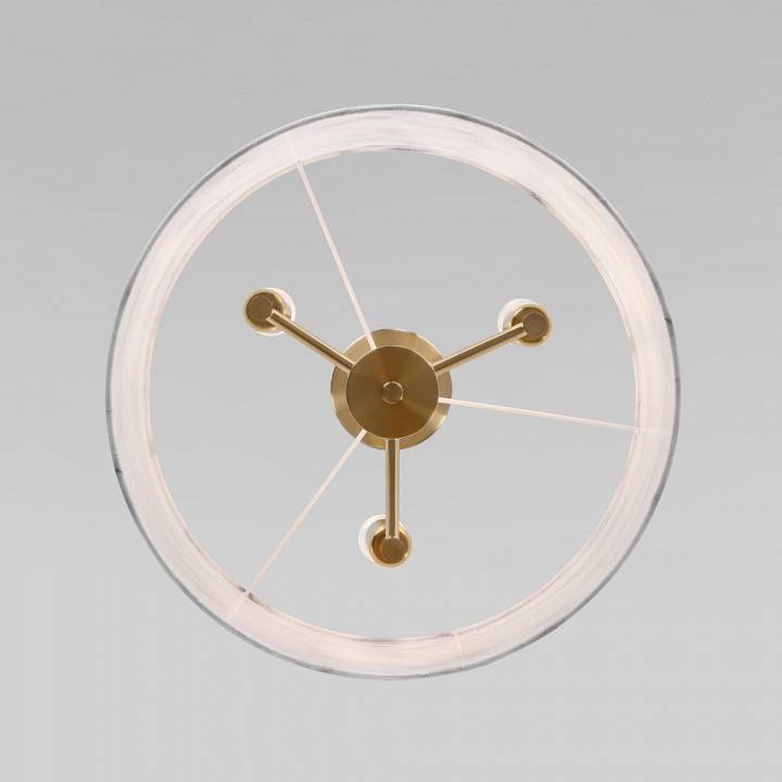 Светильник на штанге Eurosvet Brume 60174/3 латунь