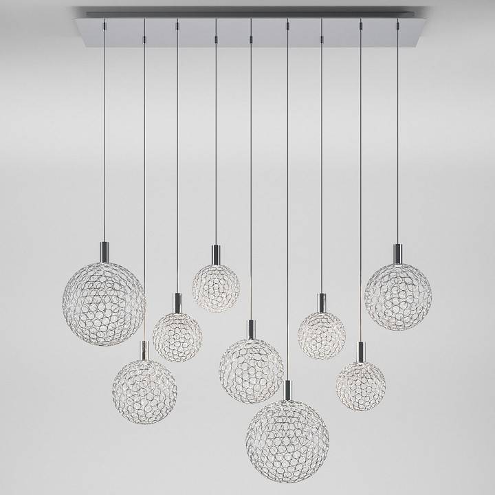 Подвесной светильник Eurosvet Gemini 90353/9 хром