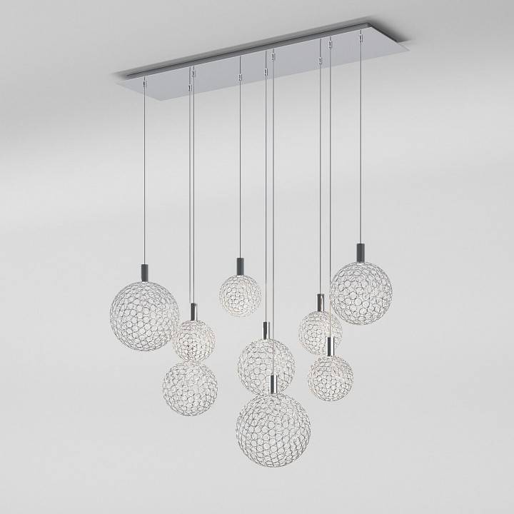 Подвесной светильник Eurosvet Gemini 90353/9 хром