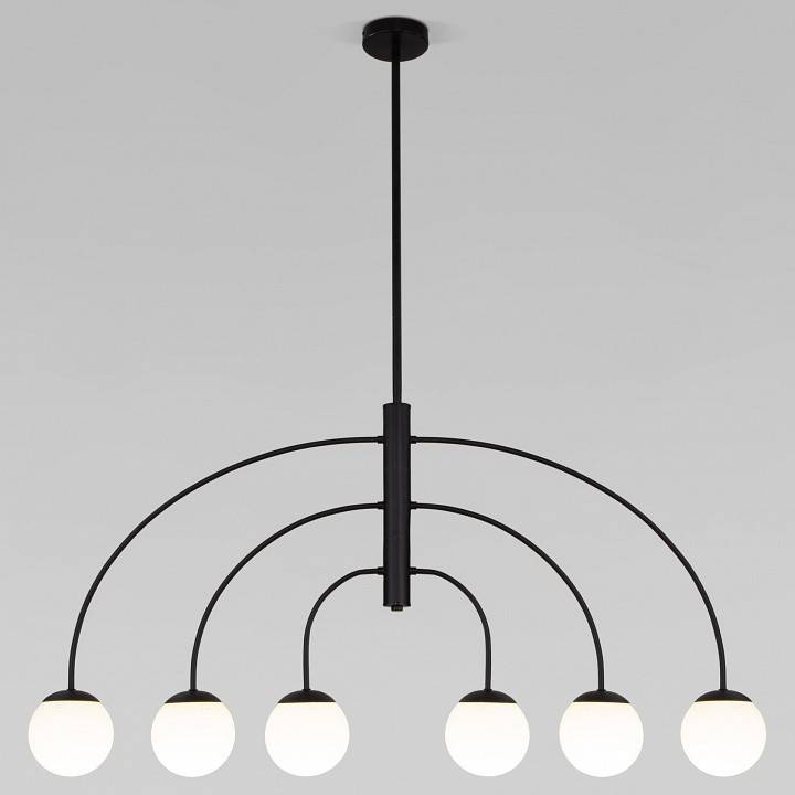 Люстра на штанге Eurosvet Cenacolo 30179/6 черный