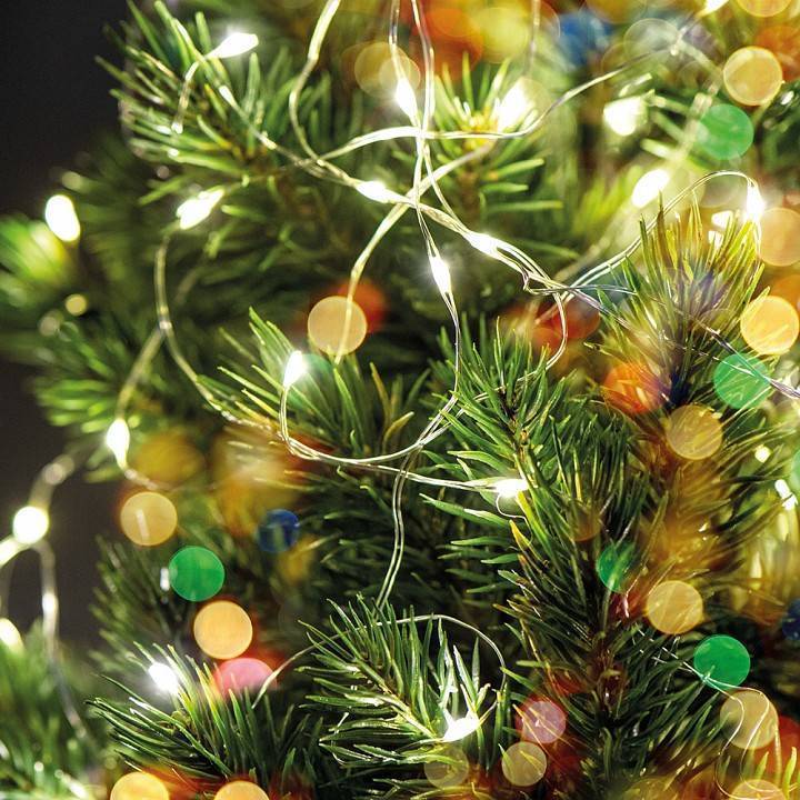 Гирлянда Нить Feron CL570 теплый белый 10 м 100 LED IP44 32365