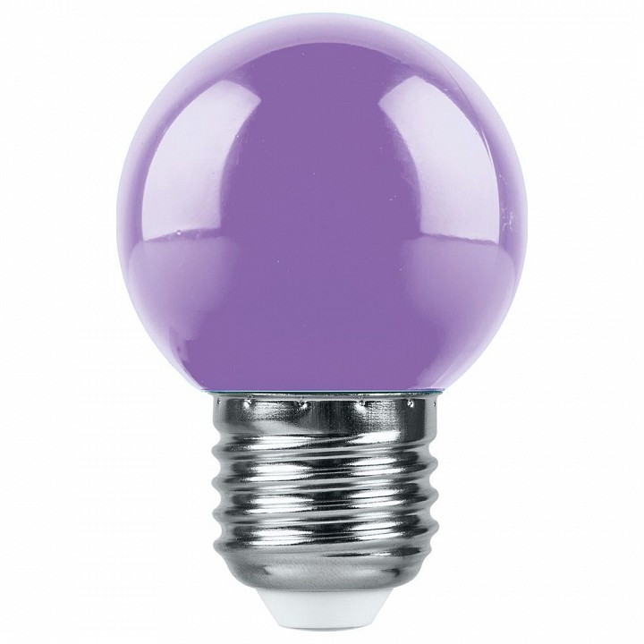 Лампа светодиодная Feron Saffit LB-37 E27 1 Вт синяя 38125