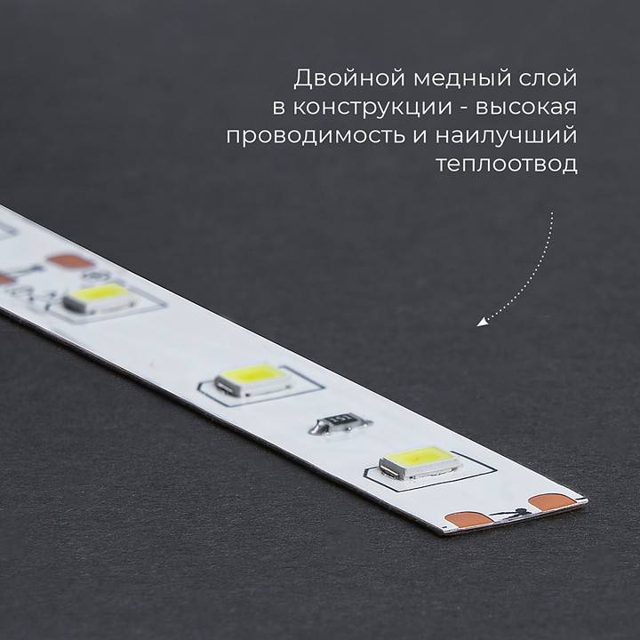 Лента светодиодная Feron LS603 4.8 Вт/м 12 В IP20 41446