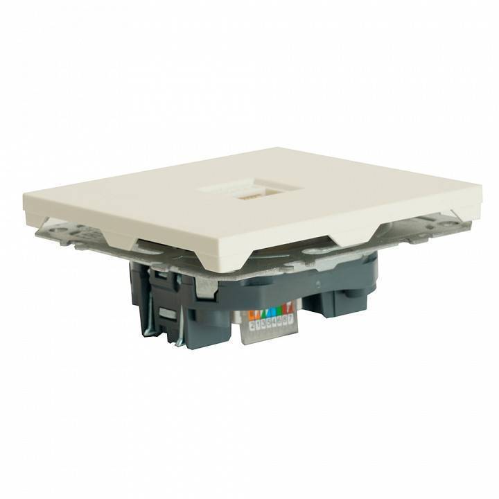 Розетка Ethernet RJ-45 без рамки Stekker RST00-5117-01 49873