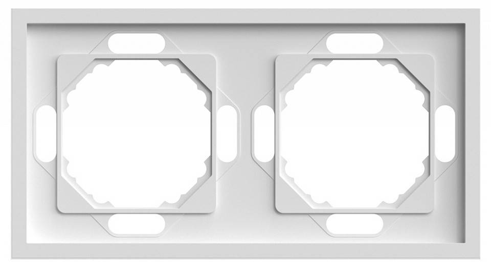 Рамка на 2 поста Stekker PFR00-5002-01 49885