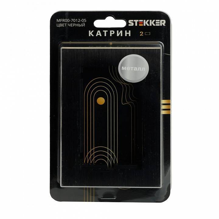 Рамка для двойной розетки Stekker Катрин 50032