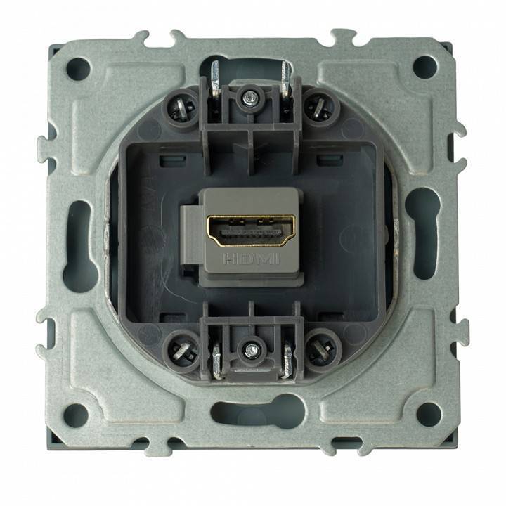 Розетка HDMI без рамки Stekker Эмили 50170