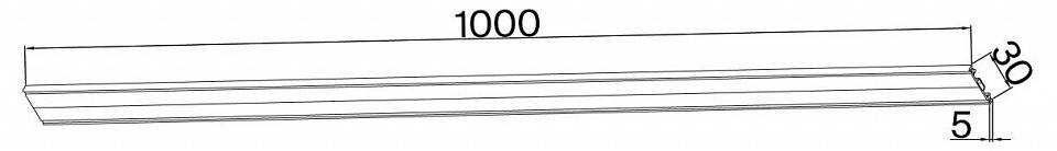 Трек накладной Favourite Unika 1002-TW-100