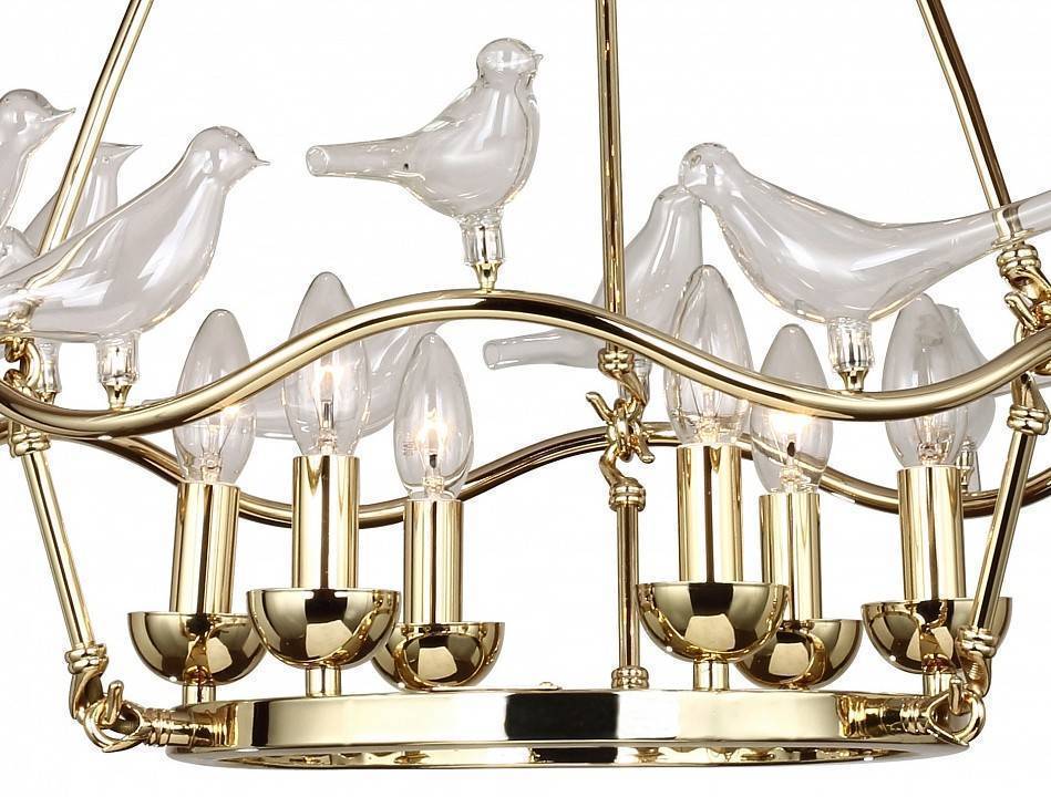 Подвесная люстра Favourite Pajaritos 6 ламп 1750-6P