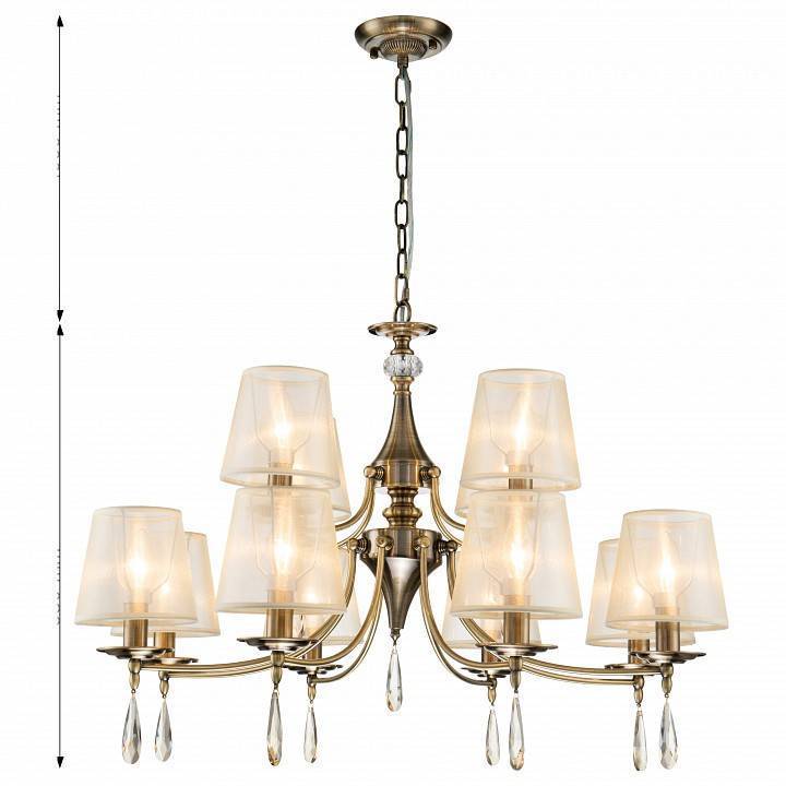 Подвесная люстра F-Promo Imber 12 ламп 2639-12P