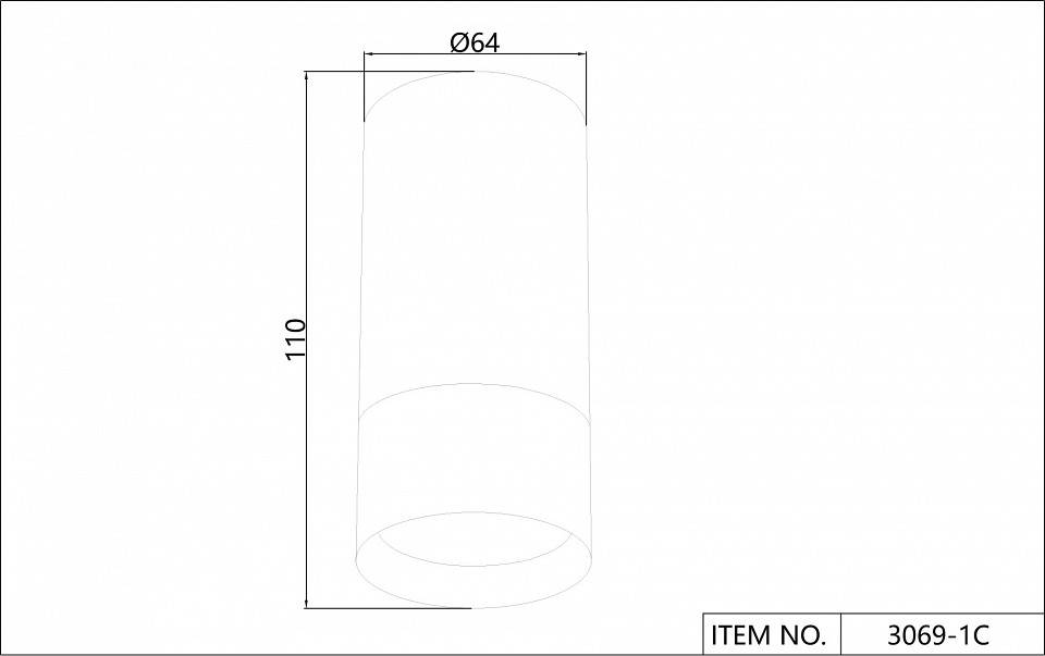 Накладной светильник Favourite Naram 3069-1C