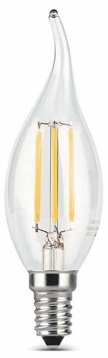 Лампа светодиодная Gauss Black G45 E14 9 Вт 4100 K 104801209