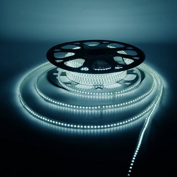 Гибкий неон Gauss Black NEON 220В 2 м синий 311000322