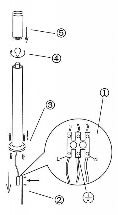 Уличный светильник Globo Boston 3159