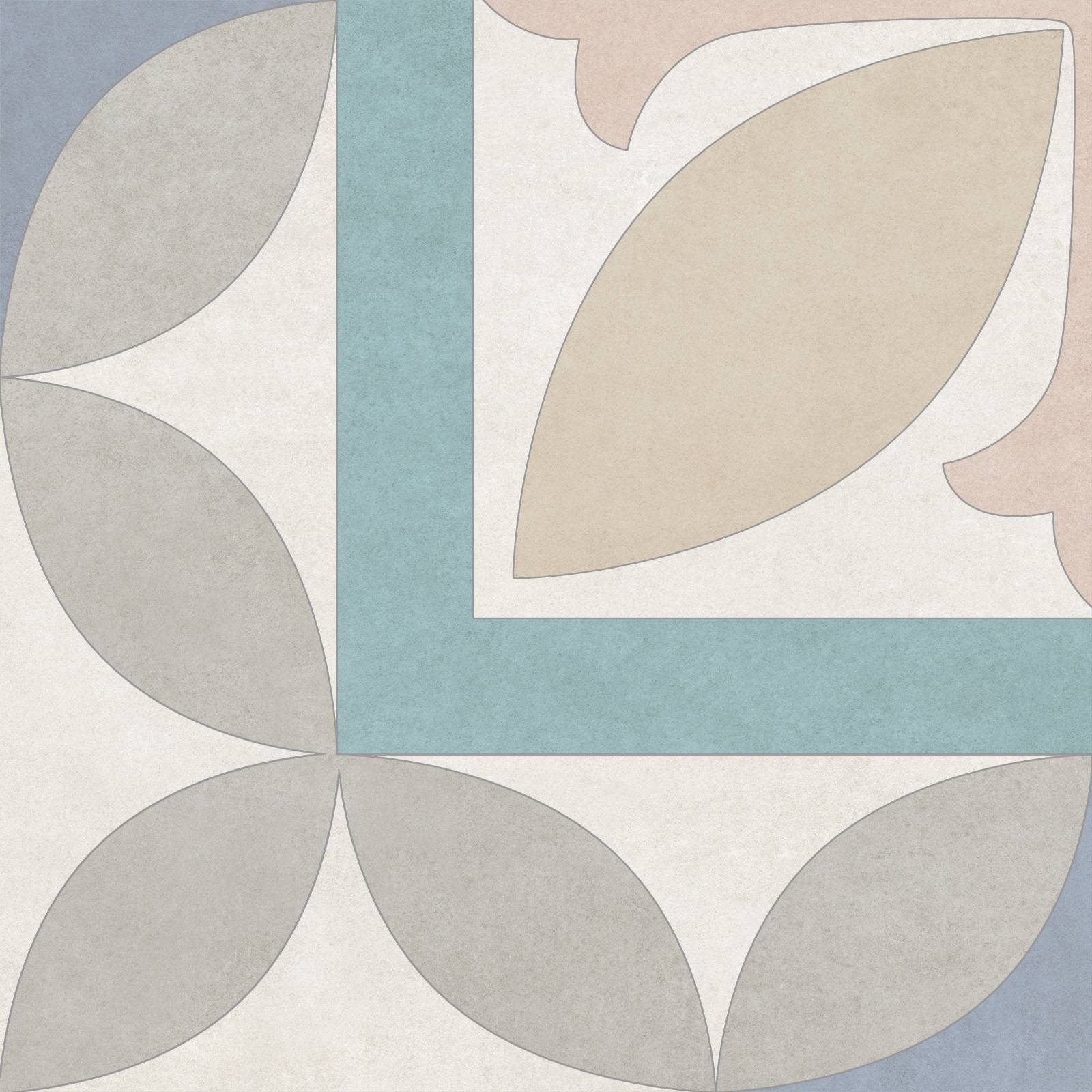 Керамогранит NewTrend Design Art Mix 3 матовый 200х200х8 мм GP2020DMX11