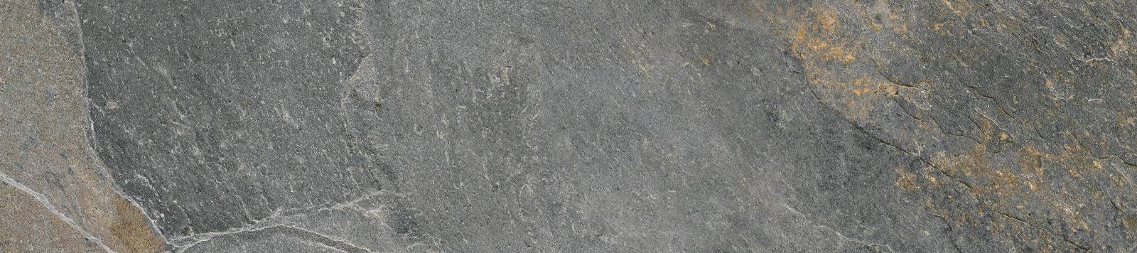 Керамогранит лаппатированный Alma Ceramica Santorini Graphite GP2090SNN25L 20х90 см