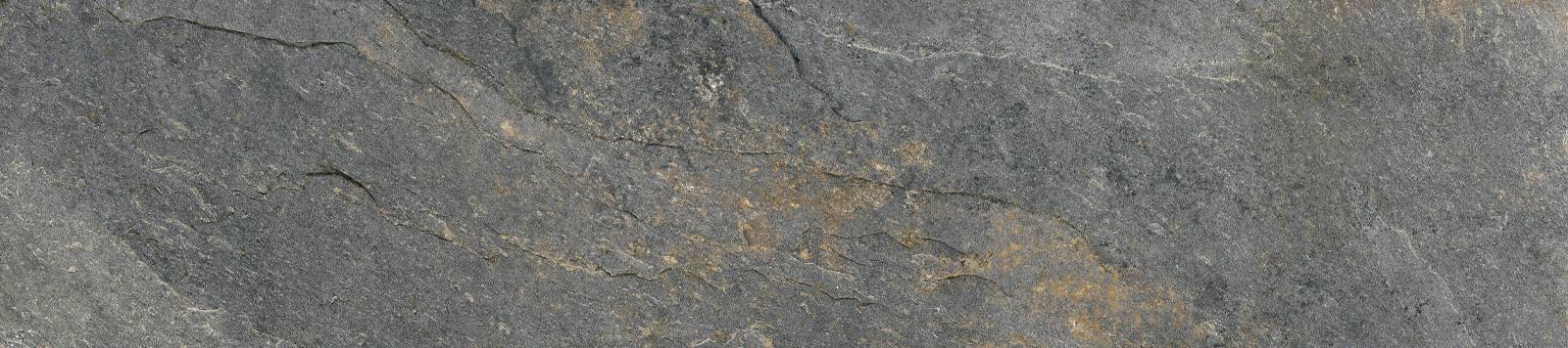 Керамогранит лаппатированный Alma Ceramica Santorini Graphite GP2090SNN25L 20х90 см