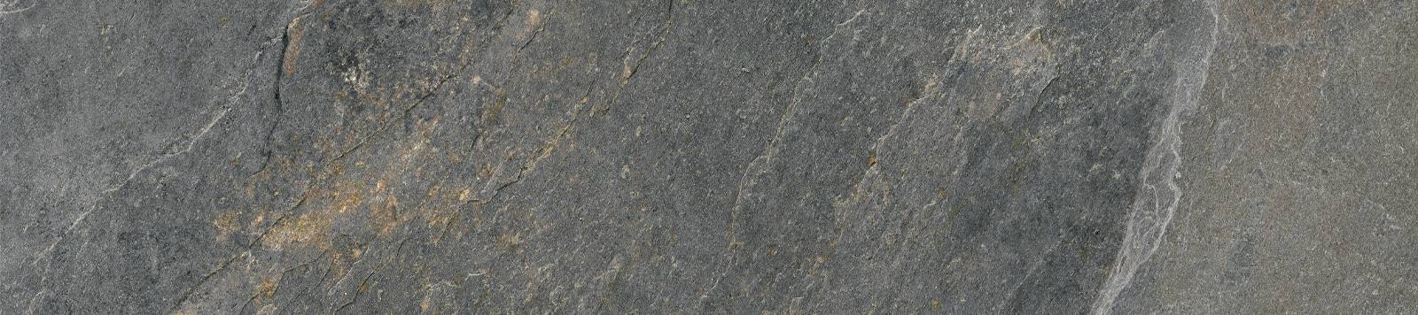 Керамогранит лаппатированный Alma Ceramica Santorini Graphite GP2090SNN25L 20х90 см
