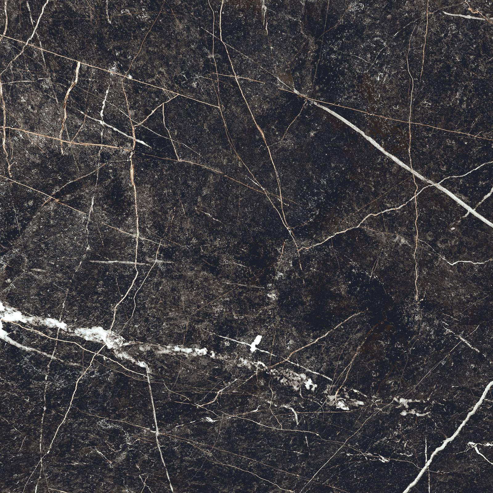 Керамогранит лаппатированный Alma Ceramica Sanremo Black GP40SAM99L 60х60 см