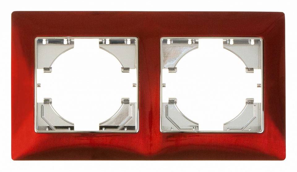 Рамка на 2 поста Gusi Electric BRAVO С1020-039