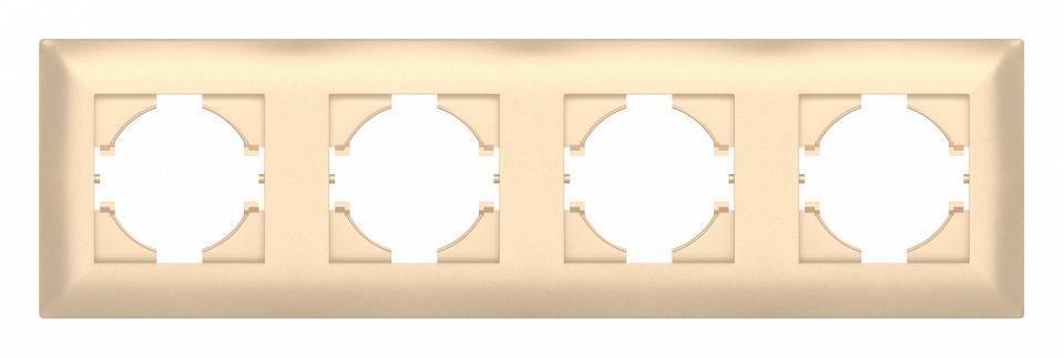 Рамка на 4 поста Gusi Electric BRAVO С1040-027