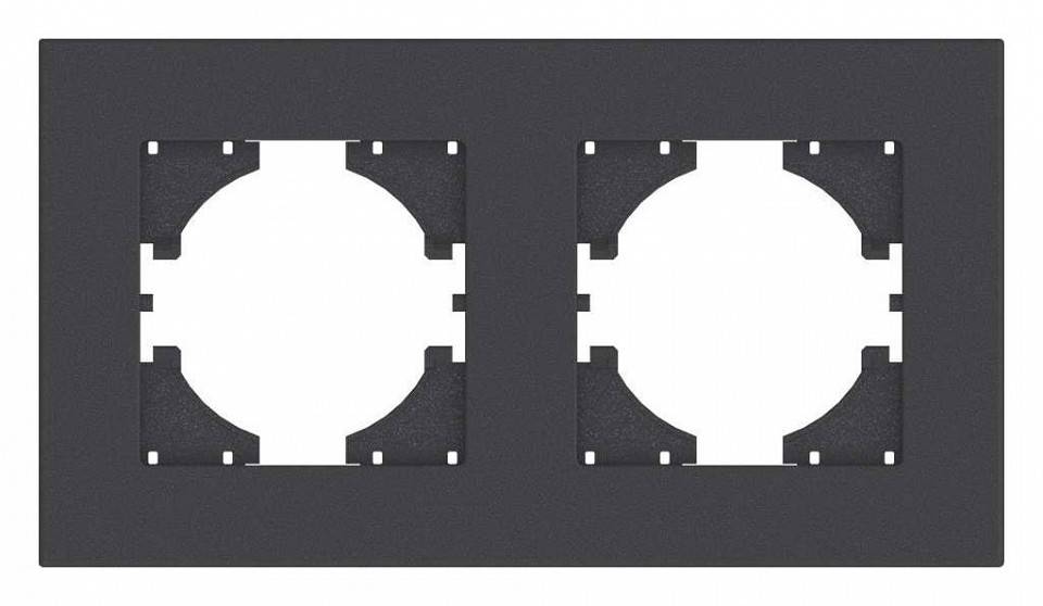 Рамка на 2 поста Gusi Electric CITY С1112-010