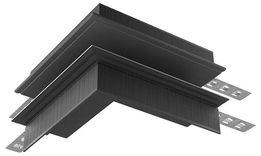 Соединитель угловой внешний для встраиваемых треков Hesby ElDeko 0064