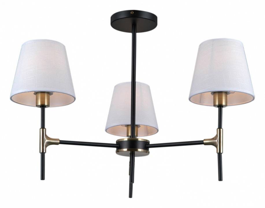 Люстра на штанге ILLUMICO CASTOR IL0185-3CSQ-24 BK AB CASTOR