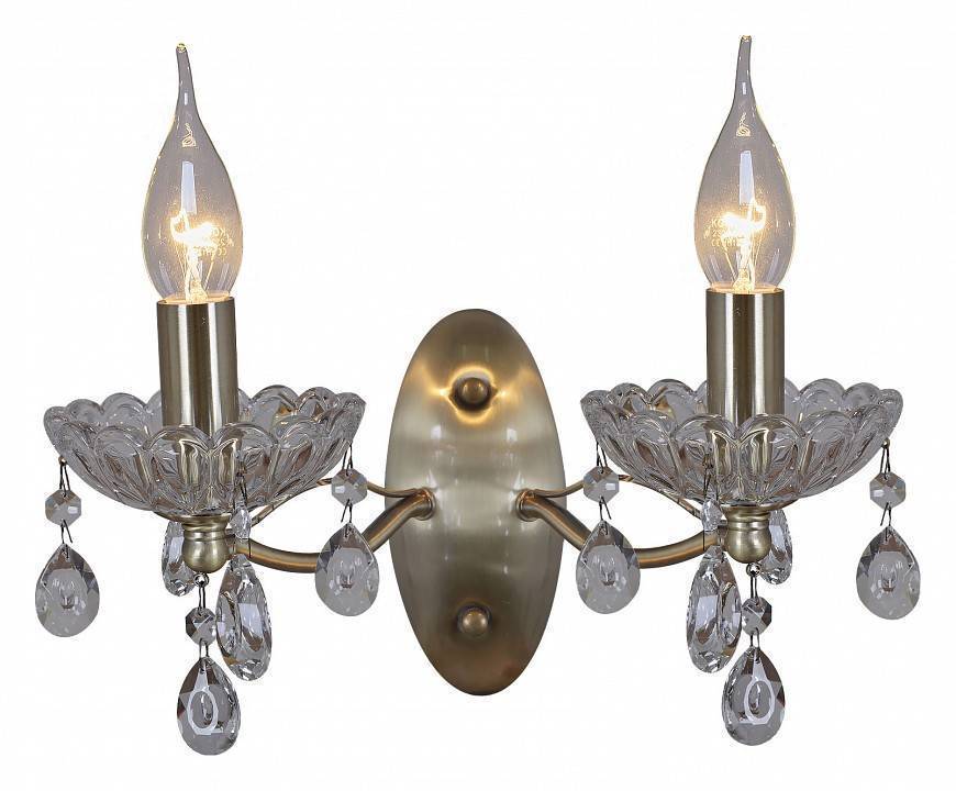 Бра ILLUMICO CASTOR IL0265-2WSQ-24 AB CASTOR