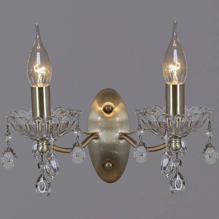 Бра ILLUMICO CASTOR IL0265-2WSQ-24 AB CASTOR