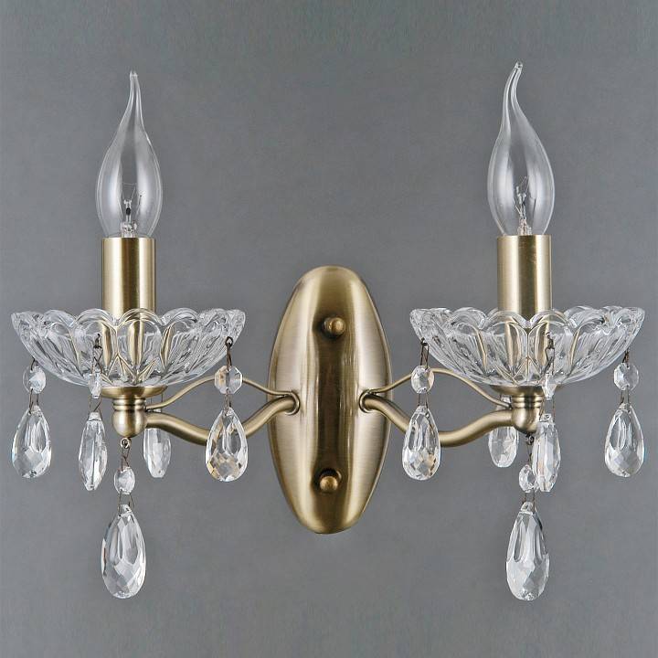 Бра ILLUMICO CASTOR IL0265-2WSQ-24 AB CASTOR