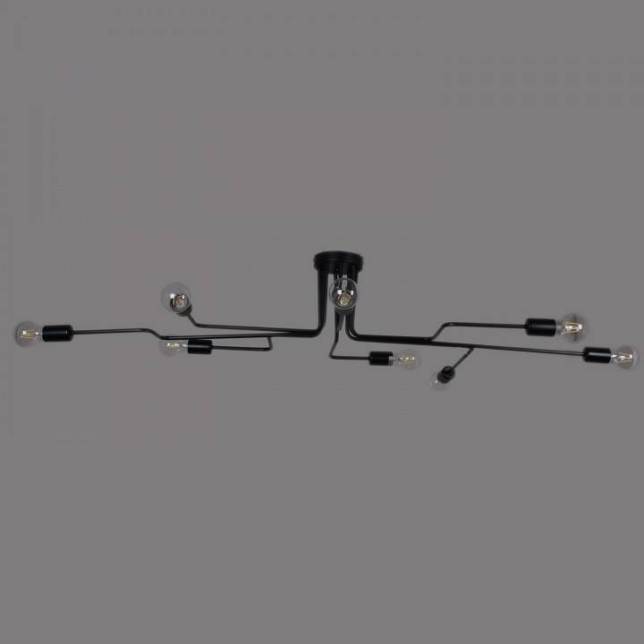 Потолочная люстра ILLUMICO  IL2000-8C-05 BK